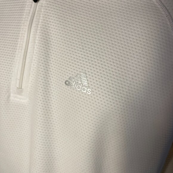 Mens Adidas Lightweight 1/4 zip Pullover Mens M - Picture 2 of 3
